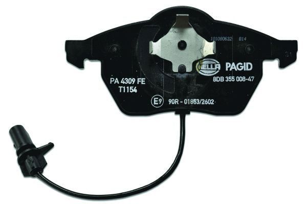 HELLA 8DB 355 008-471 Brake Pad Set, disc brake