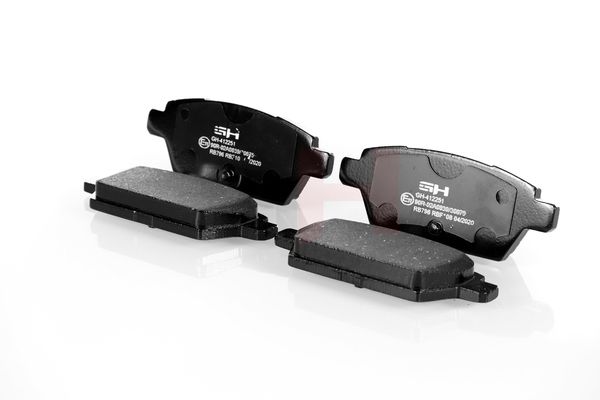 Piduriklotsi komplekt, ketaspidur, GH GH-412251