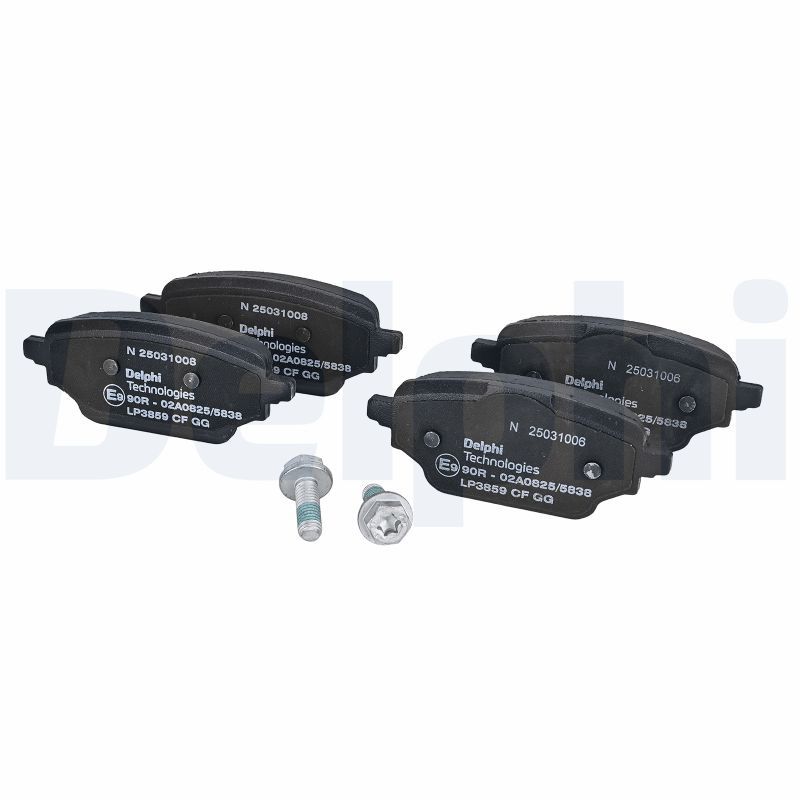 Set placute frana,frana disc LP3859 DELPHI