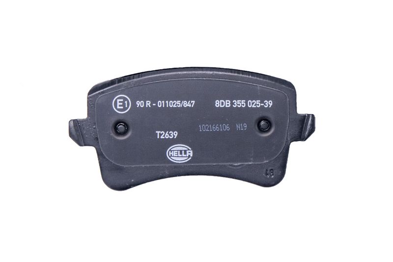Set placute frana,frana disc 8DB 355 025-391 HELLA