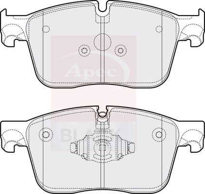 APEC Brake Pad Set, disc brake PAD2113B