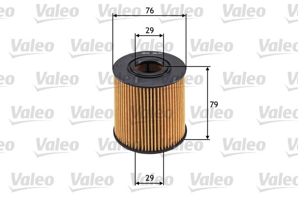 Оливний фільтр, фільтрувальний елемент, VOLVO C70,S -серія,V-серія, Valeo 586561