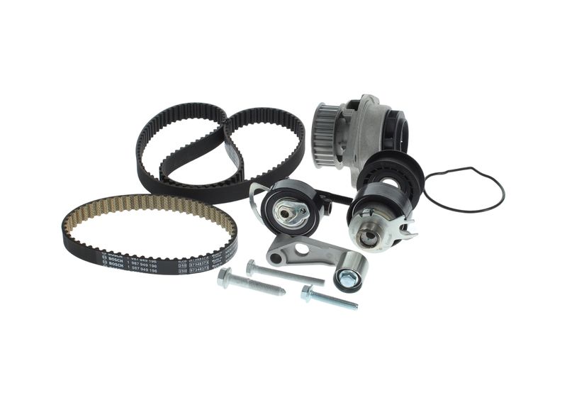 Veepump + hammasrihmakomplekt, BOSCH 1 987 945 357