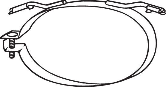 Suport, sistem de esapament 251-960 BOSAL