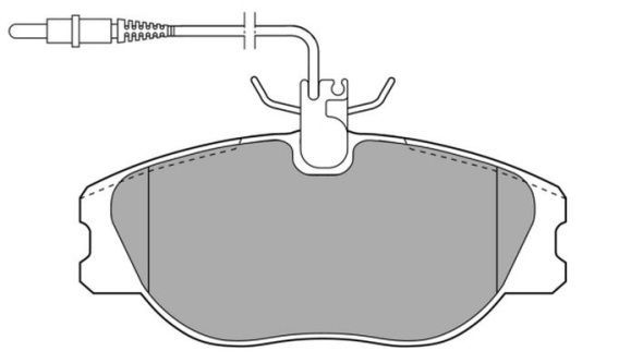 FREMAX fékbetétkészlet, tárcsafék FBP-0893