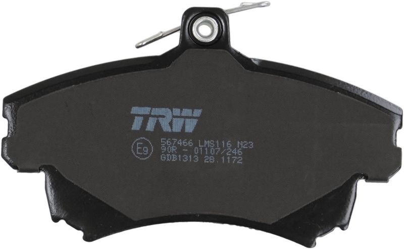 TRW GDB1313 Brake Pad Set, disc brake