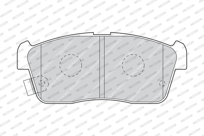 FERODO Plaquettes de frein à disque FDB1532