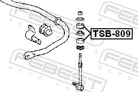 Опора, реактивна тяга, Febest TSB-809