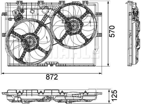 WILMINK GROUP ventilátor, motorhűtés WG2180577