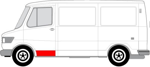 BLIC 6015-00-3545121K Interior Door Panel