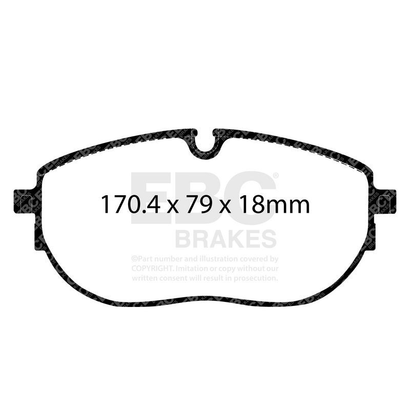 EBC Brakes Remblokkenset, schijfrem DP42434R