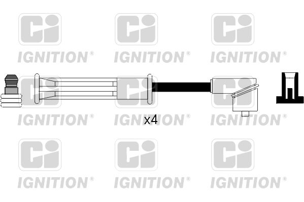 Комплект проводів високої напруги, Quinton Hazell XC1090