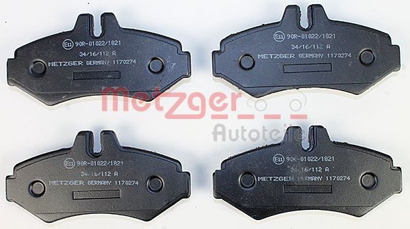 METZGER 1170274 Brake Pad Set, disc brake