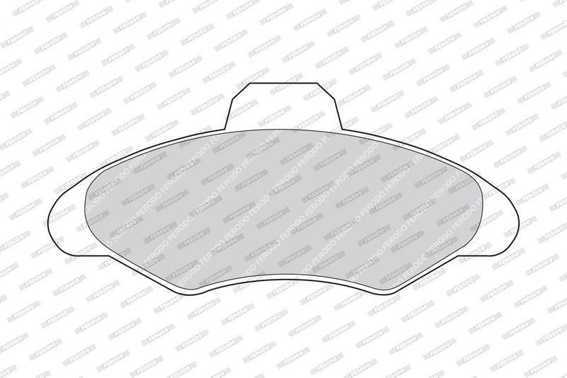 FERODO Plaquettes de frein à disque FDB617