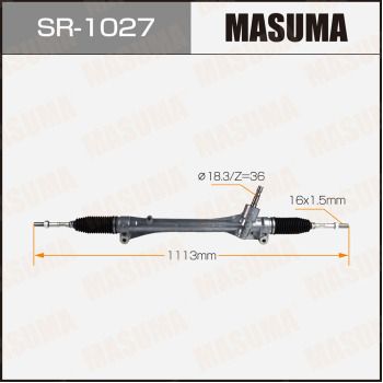 Зубчаста рейка, рульовий механізм, Masuma SR-1027