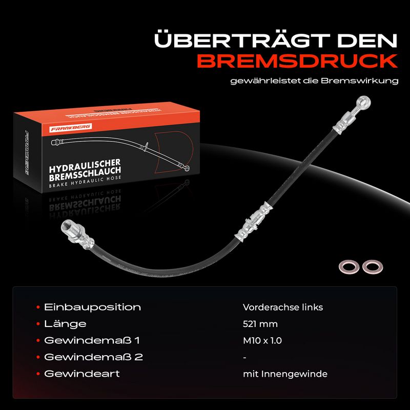 Frankberg 5481FB0004534 Brake Hose