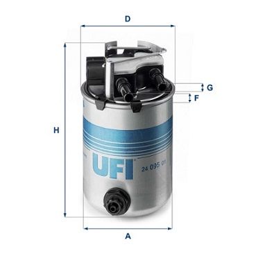 UFI Fuel filter 24.095.01