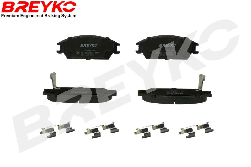 DAVID VASCO Q3331 Brake Pad Set, disc brake