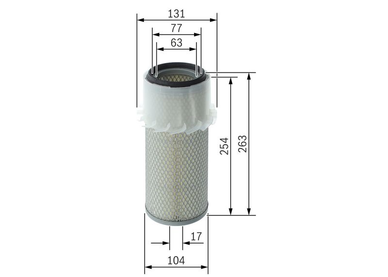 BOSCH Air Filter 1 457 433 200