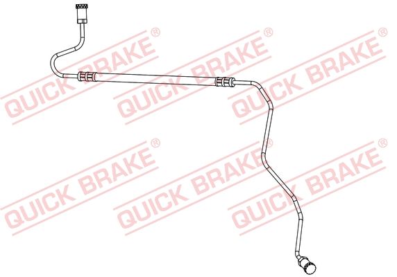 Гальмівний шланг, Quick Brake 96.017