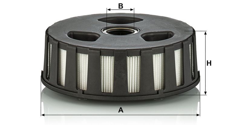 Filter, karterituulutus, MANN-FILTER C 18 016