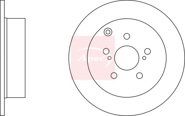 APEC Brake Disc DSK2472