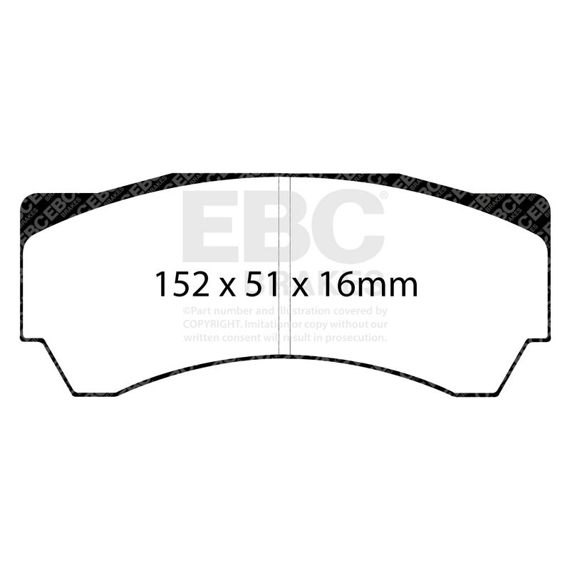 EBC Brakes High performance remblokkenset DP8063RPX