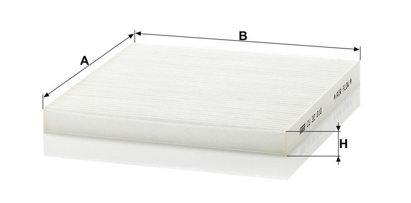 Filter, salongiõhk, MANN-FILTER CU 22 010