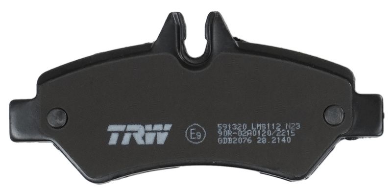 TRW GDB2076 Brake Pad Set, disc brake