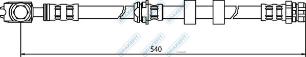 APEC Brake Hose BHO4059