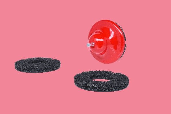 KS TOOLS 100.5070 Sanding disc set, wheel hub grinder