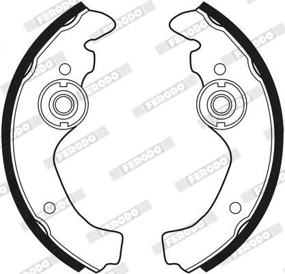 FERODO FSB23 Brake Shoe Set
