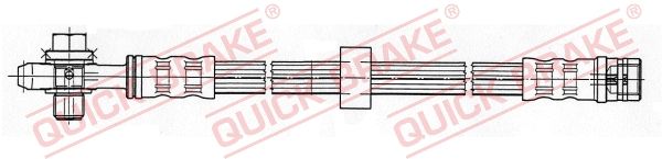 QUICK BRAKE fékcső 50.104X