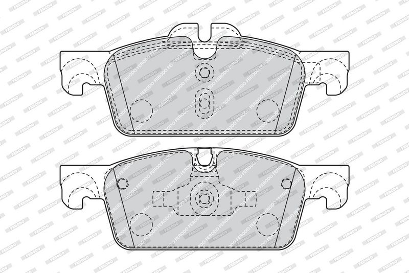 FERODO Plaquettes de frein à disque FDB4405