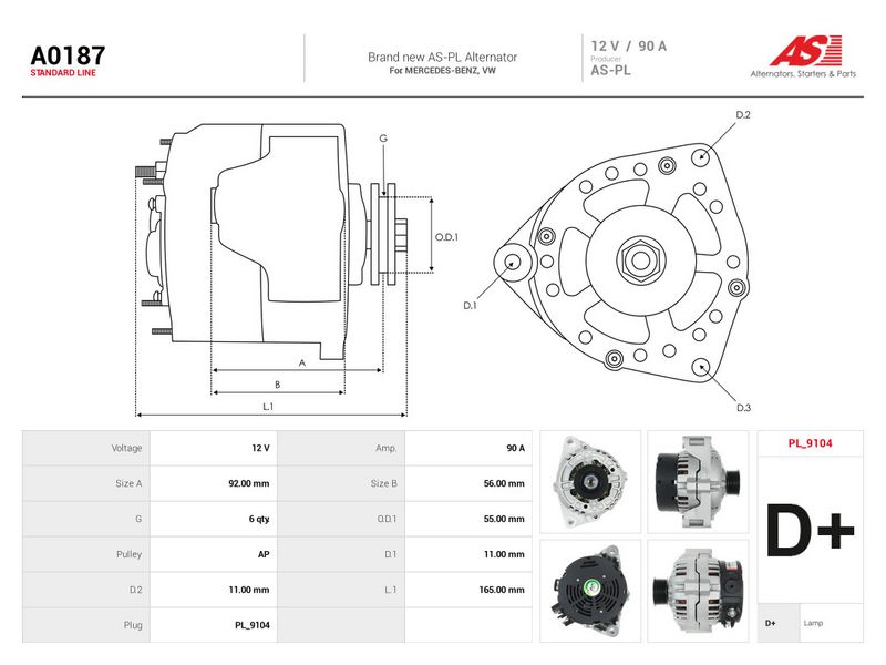 Generaator, AS-PL A0187