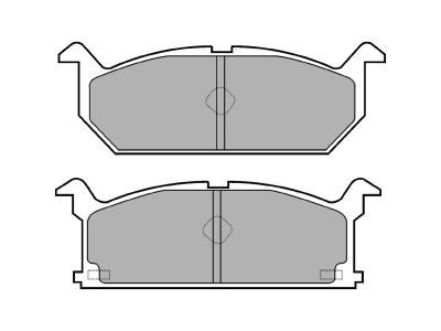 DELPHI LP528 Brake Pad Set, disc brake