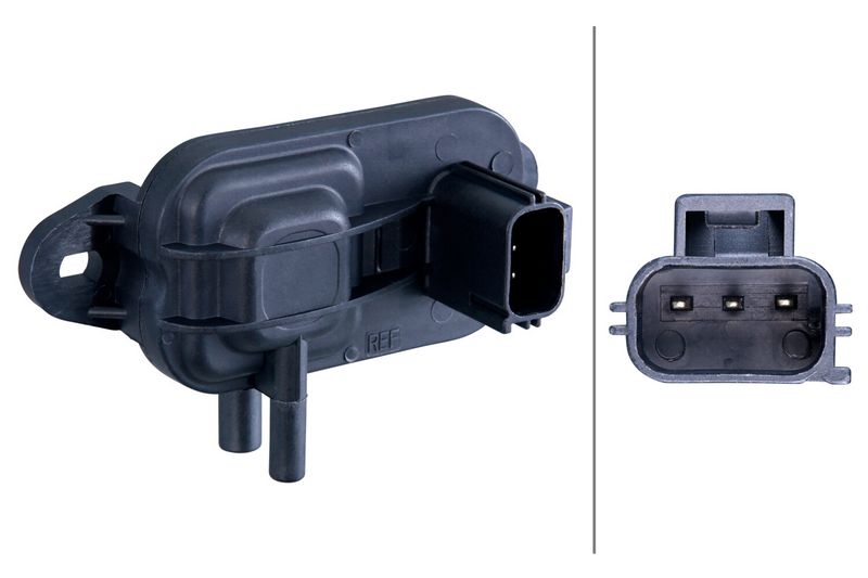 Sensor,udstødningstryk