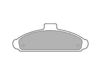 DELPHI LP738 Brake Pad Set, disc brake