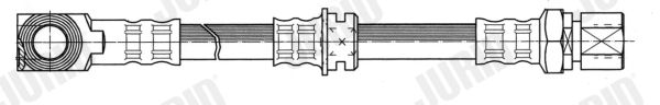 JURID fékcső 172501J