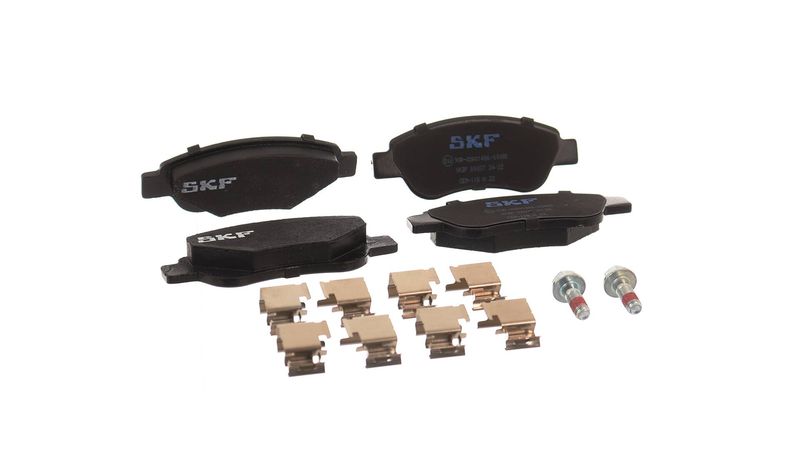 SKF VKBP80037 Комплект гальмівних накладок, дискове гальмо