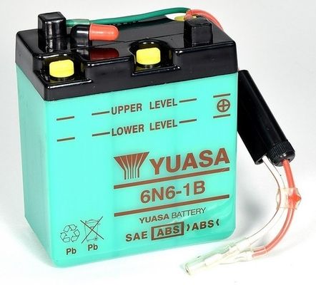 Yuasa Starter Battery 6N6-1B