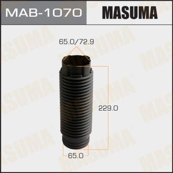 Комплект пилозахисних ковпаків, амортизатор, Masuma MAB-1070