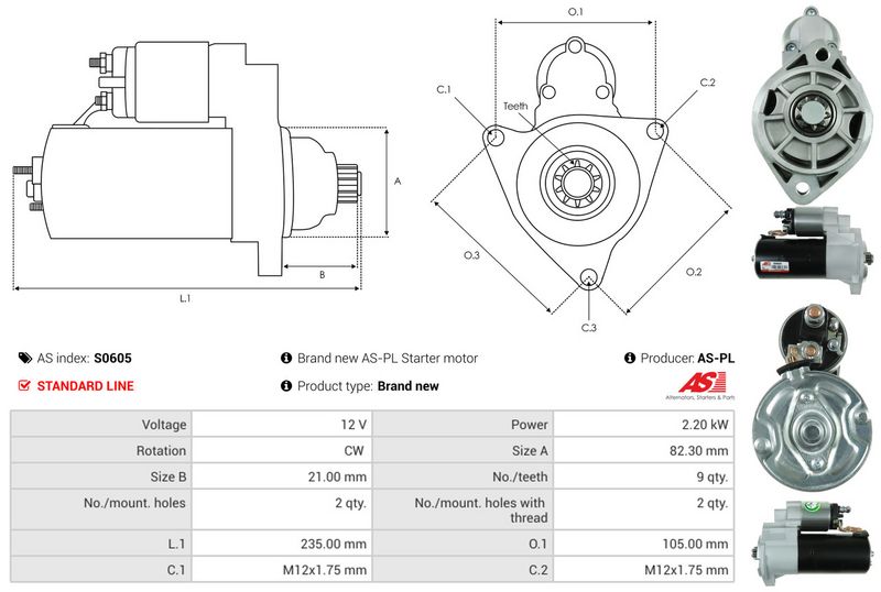 AS-PL S0605 Starter