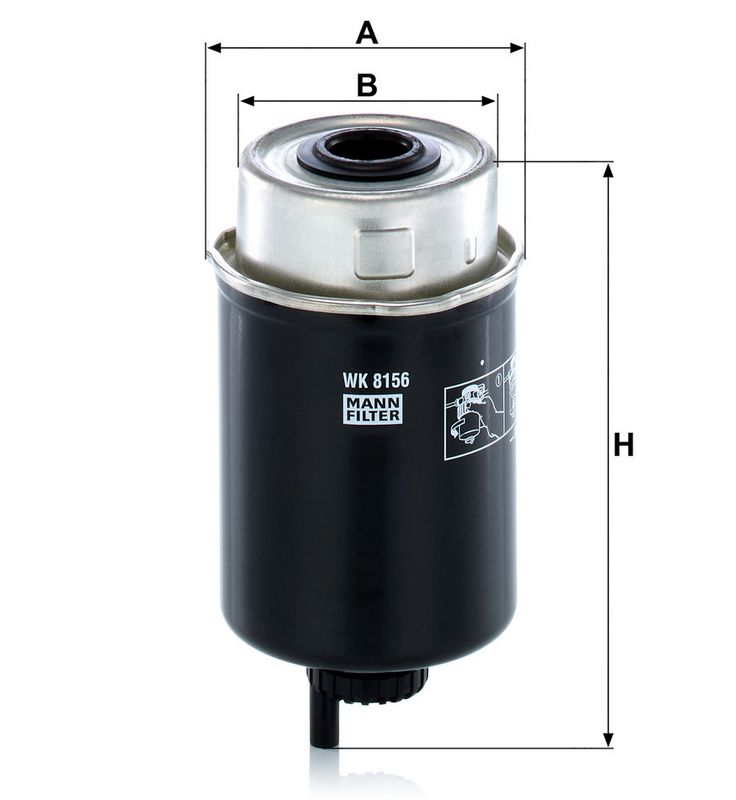 Kütusefilter, MANN-FILTER WK 8156