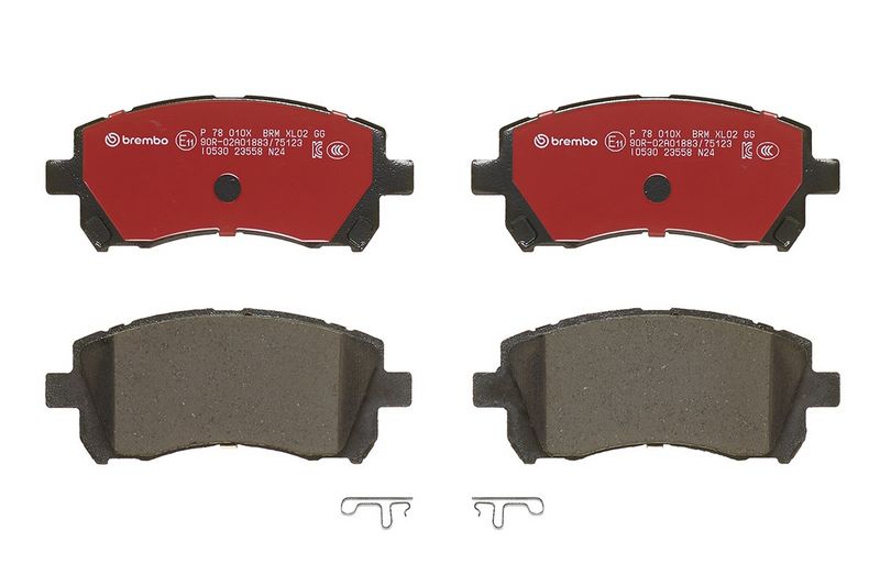 BREMBO P 78 010X Brake Pad Set, disc brake