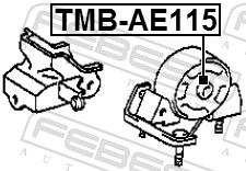 FEBEST TMB-AE115 Mounting, engine
