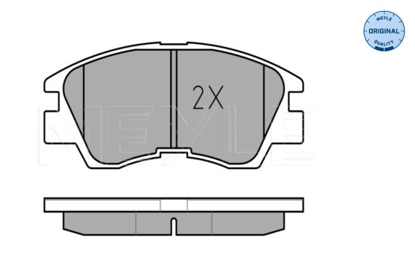 MEYLE 025 213 7316/W Brake Pad Set, disc brake