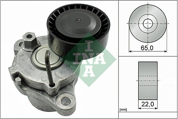 Schaeffler INA Szíjfeszítő, hosszbordás szíj 534 0550 10