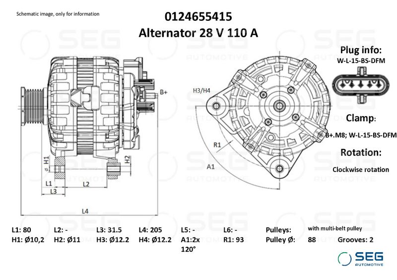 generátor 0124655415