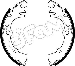 Set saboti frana 153-547 CIFAM